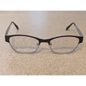 Roger HAR 48-17-140 Col.1 Chocolate Brown Eyeglass Frames ONLY - Dutch Design